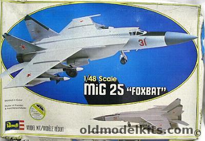 Revell 1/48 Mig-25 Foxbat, H290 plastic model kit